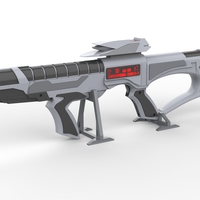 EVA Phaser Rifle - Star Trek First Contact - STL  - Thumbnail 12