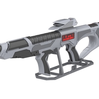 Small EVA Phaser Rifle - Star Trek First Contact - STL  3D Printing 505320