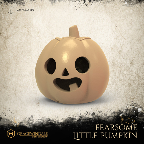 Fearsome Little Pumpkin 3D Print 505350