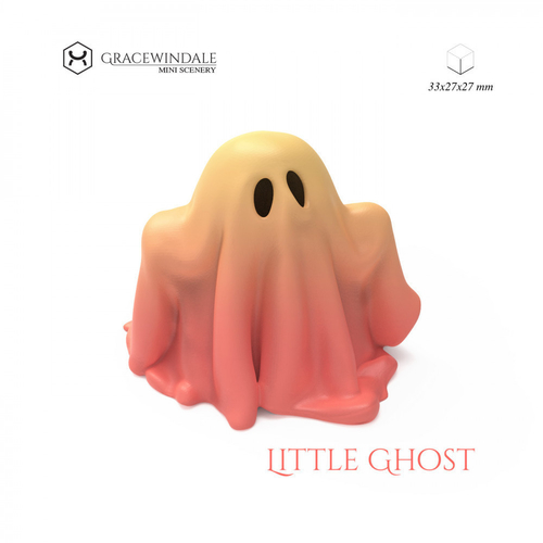 Little Ghost 3D Print 505362