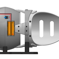 Hand Cannon - Star Trek Discovery - STL - Thumbnail 1