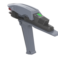  Into Darkness Phaser - Star Trek - STL - Thumbnail 12
