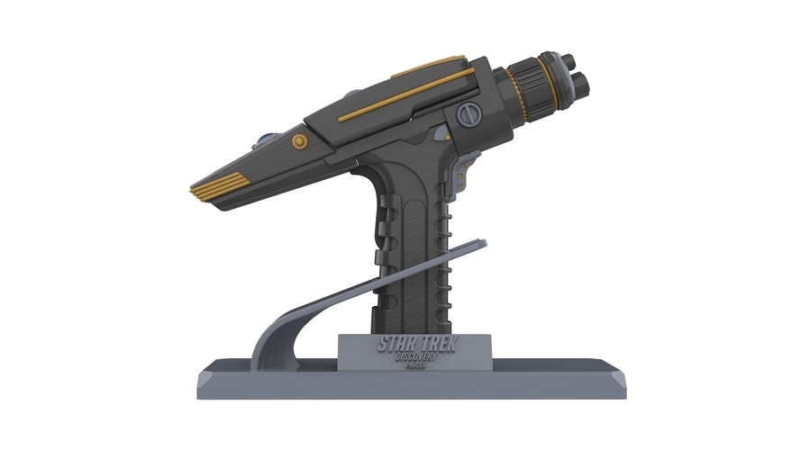 Discovery Phaser - Star Trek - STL 3D Print 505441