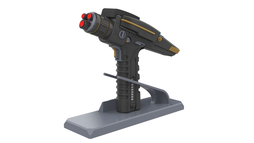 Discovery Phaser - Star Trek - STL 3D Print 505442