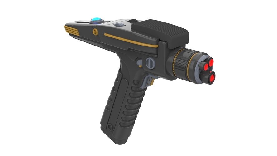 Discovery Phaser - Star Trek - STL 3D Print 505444