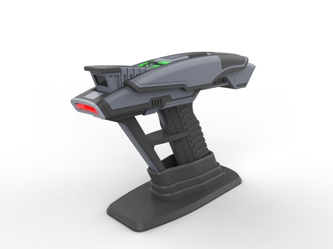 Picard Phaser - Star Trek - Printable 3d model - STL 3D Print 505460