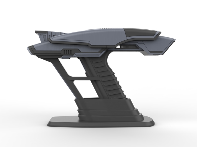 Picard Phaser - Star Trek - Printable 3d model - STL 3D Print 505461