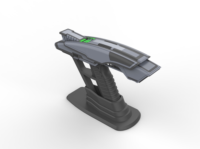 Picard Phaser - Star Trek - Printable 3d model - STL 3D Print 505462