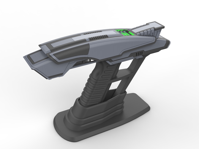 Picard Phaser - Star Trek - Printable 3d model - STL 3D Print 505463