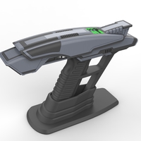 Picard Phaser - Star Trek - Printable 3d model - STL - Thumbnail 9
