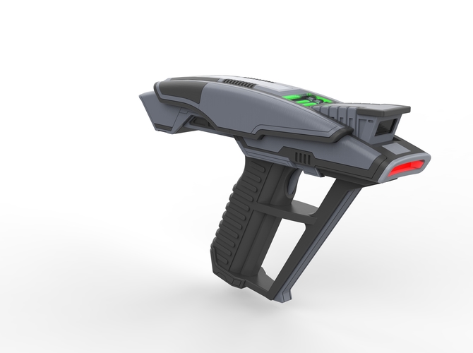 Picard Phaser - Star Trek - Printable 3d model - STL 3D Print 505464