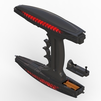 Romulan Disruptor - Star Trek - STL - Thumbnail 7