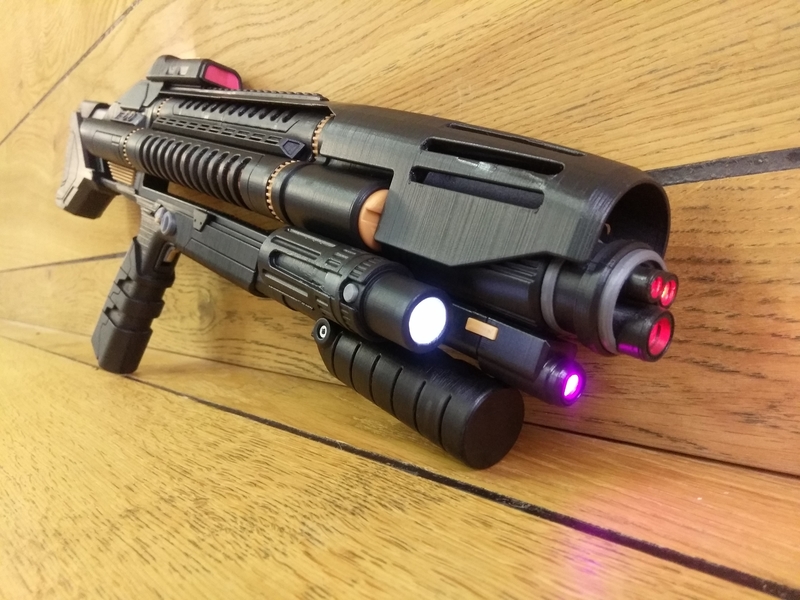 Starfleet Rifel Starfleet Phaser Rifle - Star Trek Discovery - STL - Pinshape