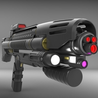 Starfleet Phaser Rifle - Star Trek Discovery -  STL - Thumbnail 11