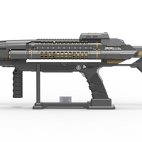 Starfleet Phaser Rifle - Star Trek Discovery -  STL - Thumbnail 14