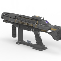 Starfleet Phaser Rifle - Star Trek Discovery -  STL - Thumbnail 15
