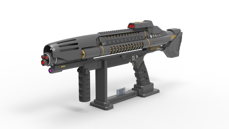 Starfleet Phaser Rifle - Star Trek Discovery -  STL