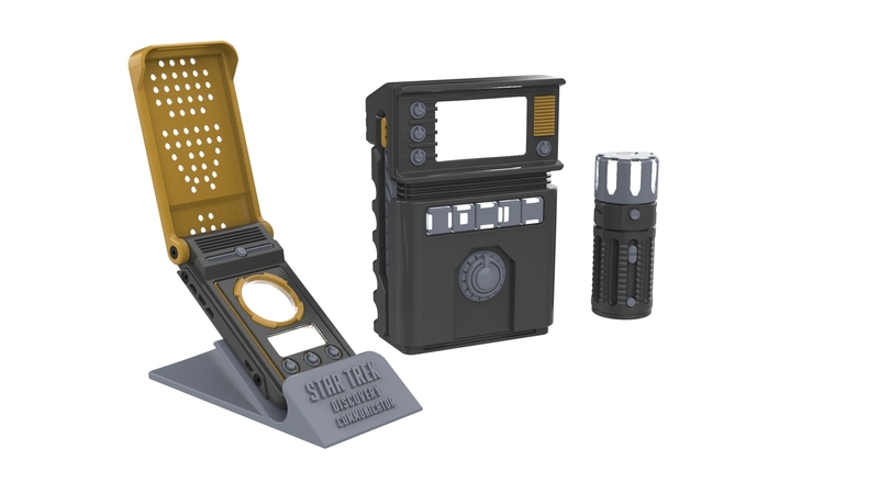 Tricorder and Communicator - Star Trek Discovery - STL