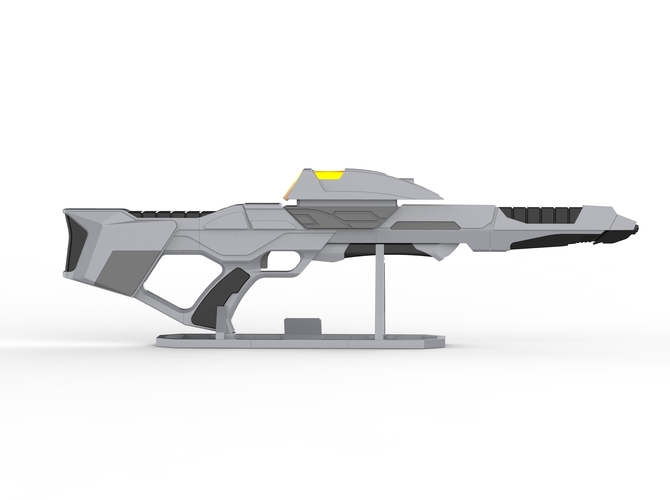  Type 3A Phaser Rifle - Star Trek First Contact - STL 3D Print 505654