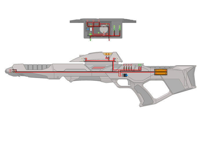  Type 3A Phaser Rifle - Star Trek First Contact - STL 3D Print 505657