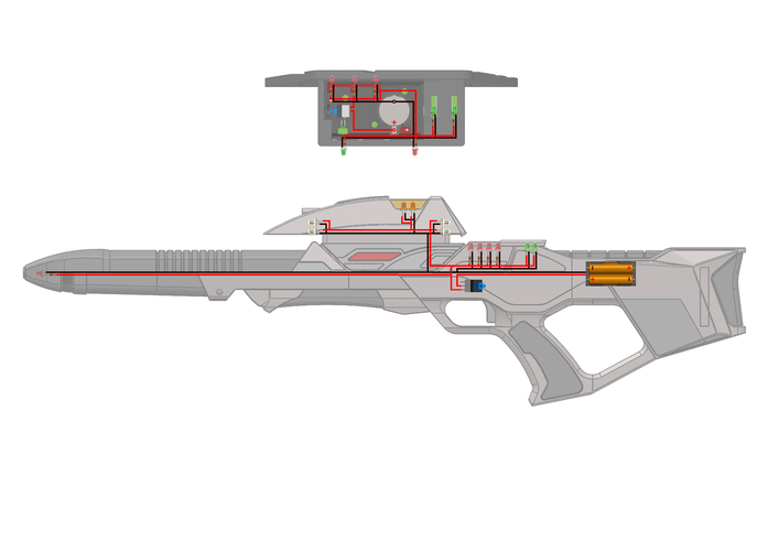  Type 3B Phaser Rifle - Star Trek First Contact - STL 3D Print 505661