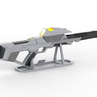  Type 3B Phaser Rifle - Star Trek First Contact - STL - Thumbnail 15