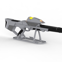  Type 3B Phaser Rifle - Star Trek First Contact - STL - Thumbnail 16
