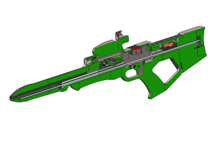 Type 3 Nemesis Phaser Rifle - Star Trek First Contact  3D Print 505688