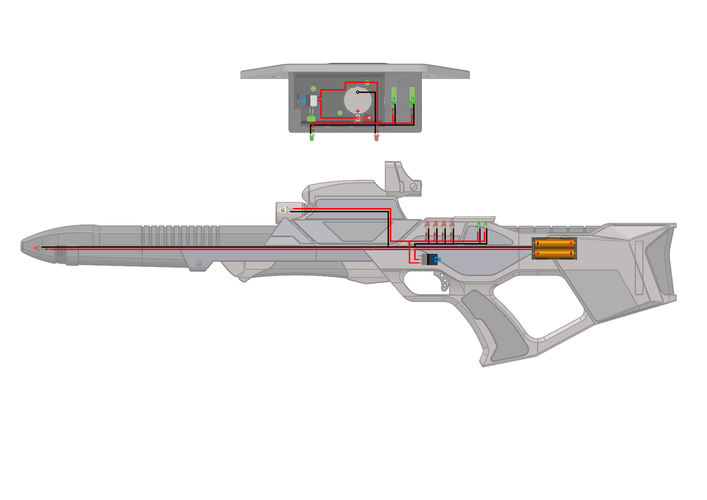 Type 3 Nemesis Phaser Rifle - Star Trek First Contact  3D Print 505690