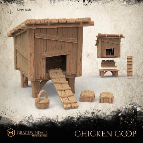 Chicken Coop 3D Print 505721