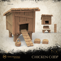 Small Chicken Coop 3D Printing 505721