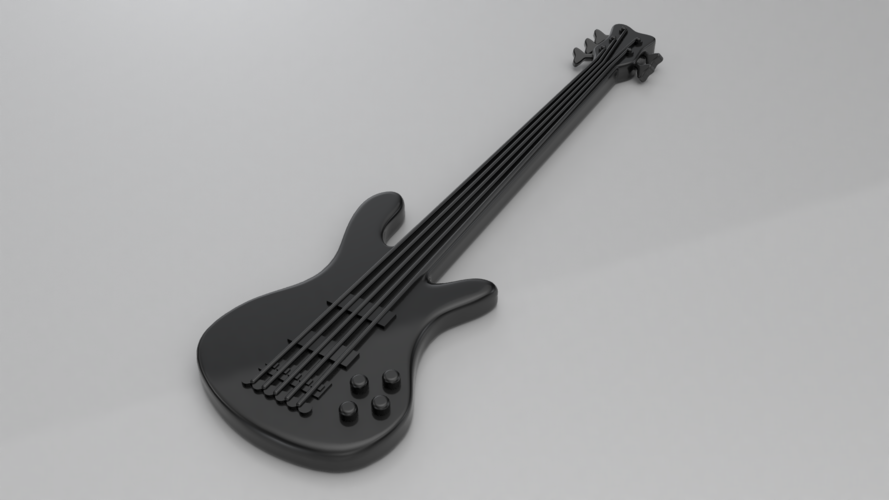 Easy printable bass 3D Print 505725