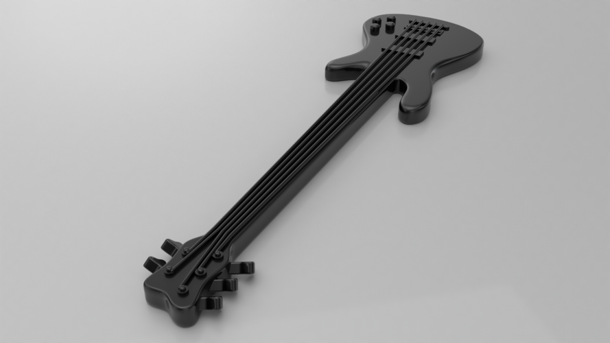 Easy printable bass 3D Print 505726