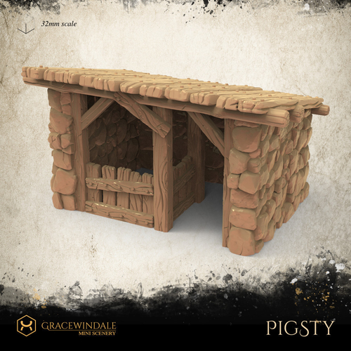 Pigsty 3D Print 505731