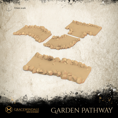 Garden Pathway 3D Print 505738