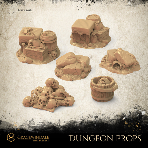 Dungeon Props 3D Print 505745