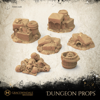 Small Dungeon Props 3D Printing 505745