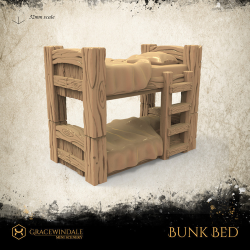 Bunk Bed 3D Print 505766