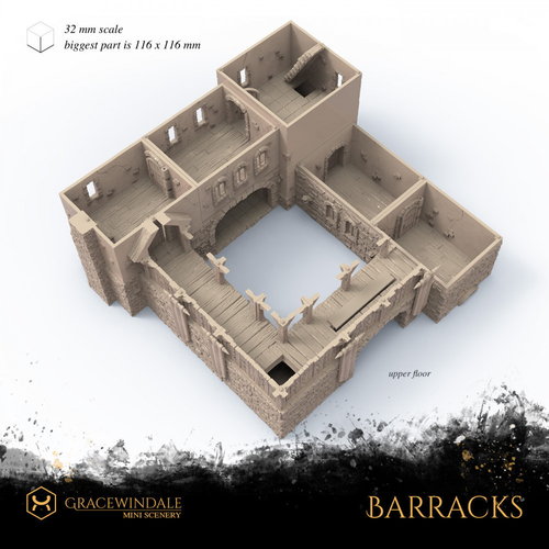 Barracks 3D Print 505774