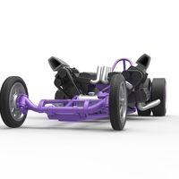 Front engine old school dragster with 2 V8 1:25 - Thumbnail 5