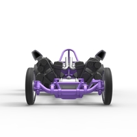 Front engine old school dragster with 2 V8 1:25 - Thumbnail 7