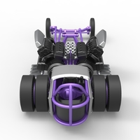 Front engine old school dragster with 2 V8 1:25 - Thumbnail 13