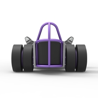 Front engine old school dragster with 2 V8 1:25 - Thumbnail 14