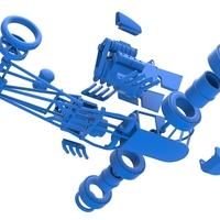 Front engine old school dragster with 2 V8 1:25 - Thumbnail 16