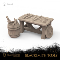 Small Blacksmith Tools 3D Printing 505862