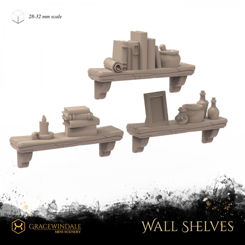 Wall Shelves 3D Print 505870