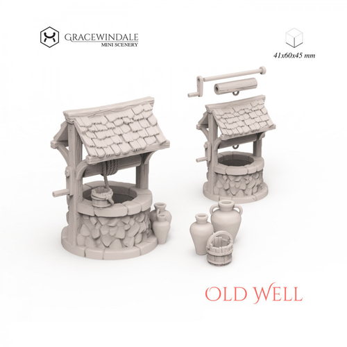 Old Well 3D Print 505943