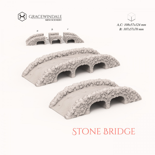 Stone Bridge 3D Print 505944