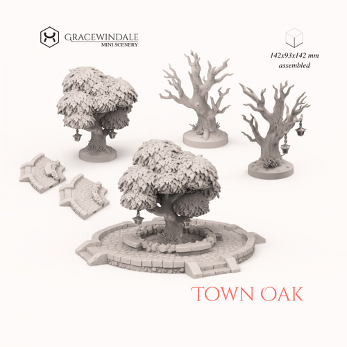 Town Oak 3D Print 505946