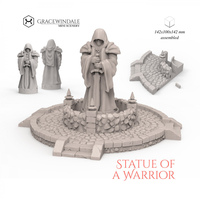 Small Statue of a Warrior 3D Printing 505959